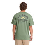 BILLABONG FOUNDRY PREMIUM MEN'S SS TEE - HEDGE GREEN (BL001335M)