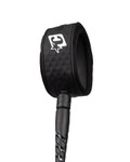 Creatures Reliance 2.0 MEDIUM Duty 6' Leash - CLEAR WHITE TWIST BLACK