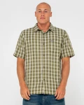 RUSTY DATSUN CHECK SS SHIRT (WSM1102)
