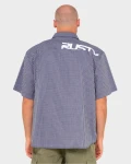 RUSTY RESNO RECON SHORT SLEEVE SHIRT (WSM1217)