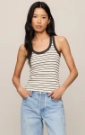Z Supply Rowe Striped Scoop Tank