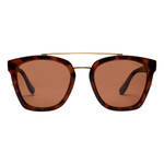 I-SEA CHLOE TORT/BROWN SUNGLASSES