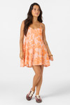 ONEILL DARCY TROPICAL DROPOUT MINI DRESS (FA2641619)