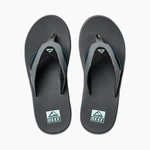REEF FANNING MEN'S BOTTLE OPENER FLIP FLOP - GUNMETAL/OCEAN (CJ2911)