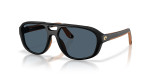 COSTA STREET HEAT 580P SUNGLASSES - MATTE BLACK/GRAY (91330155)