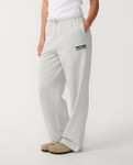 RIPCURL SURF PUFF WIDE LEG TRACKPANT - GREY MARLE/BLACK (06OWPA-9255)