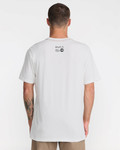 RVCA EVOLUTION SHORT SLEEVE TEE ANTIQUE WHITE - Anw