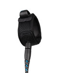 CREATURES OF LEISURE RELIANCE 2.0 LITE DUTY 5FT LEASH CYAN TWIST BLACK