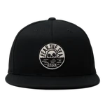 ROARK FEAR THE SEA SNAPBACK HAT BLACK - Black