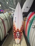 6'5 LOST THE GRIFFIN PRO HAND PAINTED BROPHY  SURFBOARD (299926)