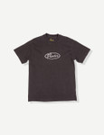 Duvin Oval Script Tee - Black