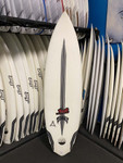 6'4 LOST CARBON WRAP V3 STEALTH SURFBOARD (15940)