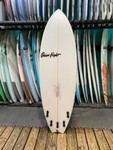 6'2 QUIET FLIGHT BLACK MARLIN SURFBOARD (60415)