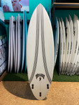 6'1 LOST CARBON WRAP SABOTAJ PRO SURFBOARD (19763)