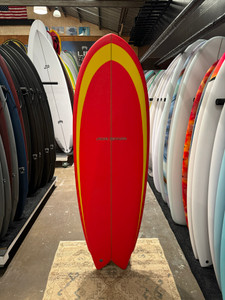 5'6 MARK RICHARDS RETRO BUMBLE BEE SURFBOARD (267985)
