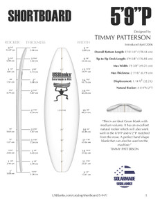 Surfboard Blanks - Catalyst at Bashams