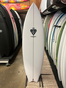 5'10 MARK RICHARDS TURBO CHANNEL TWIN+1 SURFBOARD (281550)