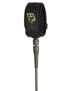 9' CREATURES RELIANCE LONGBOARD ANKLE LEASH (LLA23009MLBK)