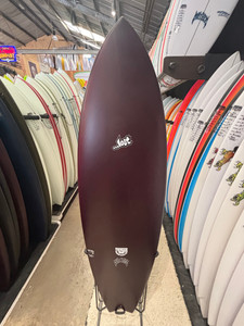 5'8 LOST BLACKSHEEP RNF TWINZER '96ER SURFBOARD (120135)