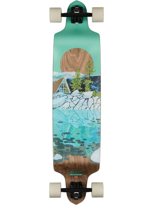 41" GLOBE BANNERSTONE COMPLETE LONGBOARD- Catalyst