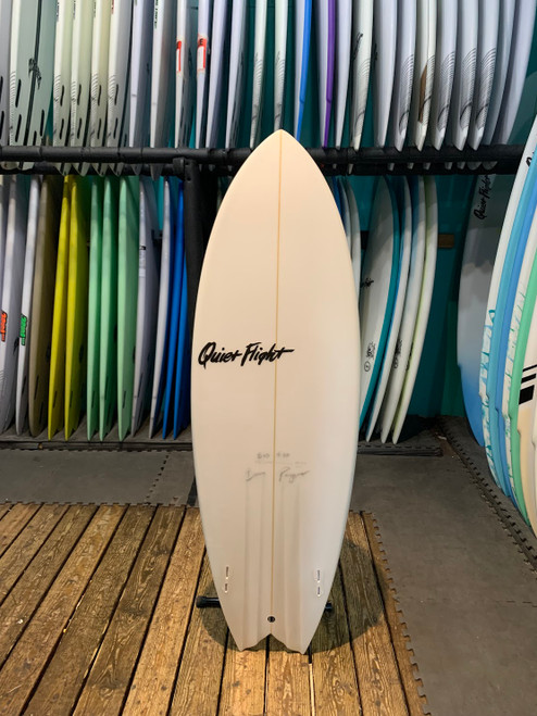 5'8 QUIET FLIGHT BADFISH SURFBOARD (61183)