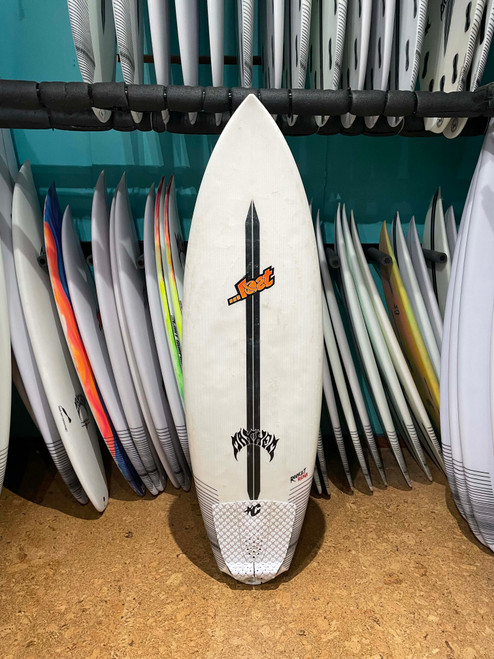 5'7 LOST LIGHTSPEED ROCKET REDUX WIDE USED SURFBOARD (111802)