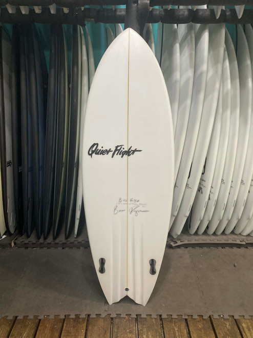 5'4 QUIET FLIGHT BADFISH SURFBOARD (61531)