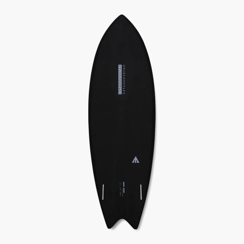 6'8 HAYDENSHAPES HYPTO KRYPTO TWIN SOFT - BLACK SUFRBOARD (HSDSTSB68)