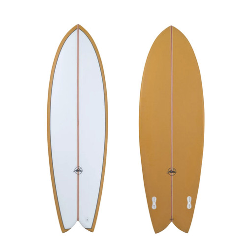 6'0 ALOHA KEEL TWIN SURFBOARD (0009)