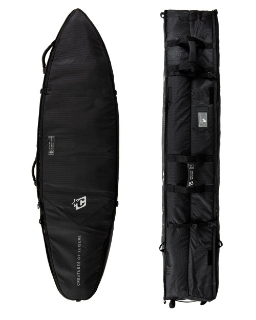 CREATURES 7'1" SHORTBOARD MULTI TOUR DT2 BOARDBAG (CS62171BKSI)