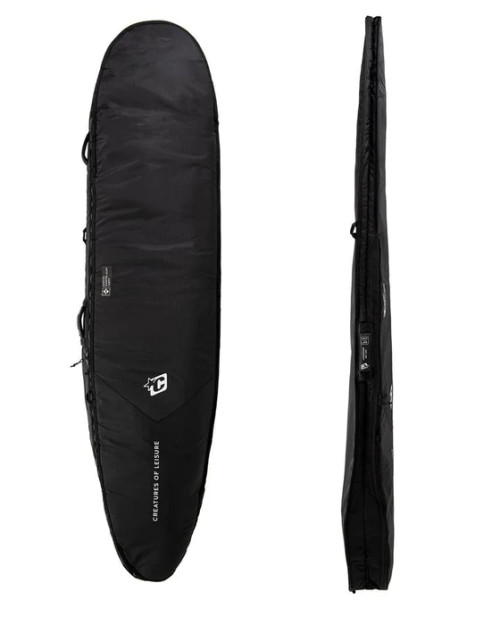 7'6 CREATURE LONGBOARD DAY USE DT2.0 BOARDBAG (CLD2176BKSI)