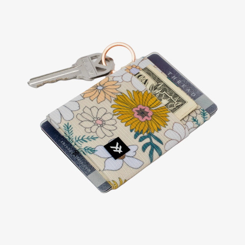 THREAD BLOSSOM ELASTIC WALLET (E-SP22-09)