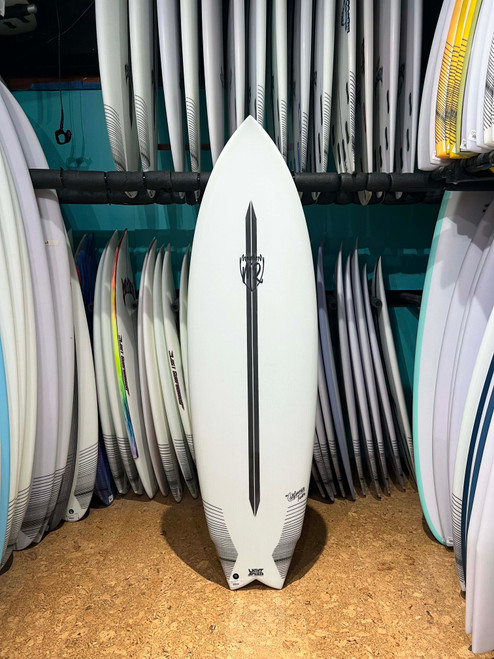 6'4 LOST LIGHTSPEED MR X MB CA TWIN SURFBOARD (235076)