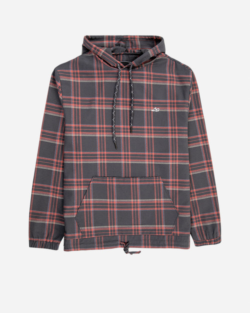 LOST CLOTHING BACKSIDE FLANNEL HOODIE Catalyst