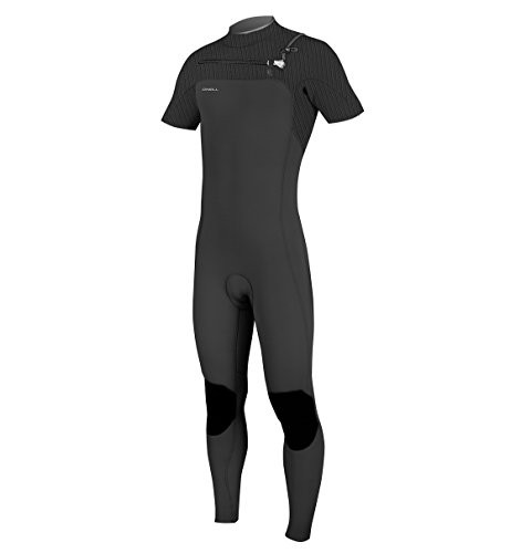 O'Neill Men's Hyperfreak 2mm Chest Zip Short Sleeve Full Wetsuit Catalyst
