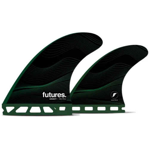Futures F8 Hc Quad - Green Fins