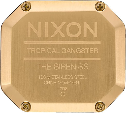 NIXON SIREN SS GOLD/WHITE WATCH- Catalyst