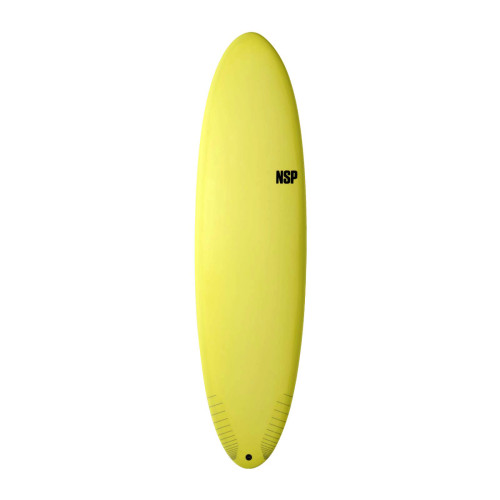 7'2 NSP PROTECH FUN LEMON TINT SURFBOARD (NSPT1011)