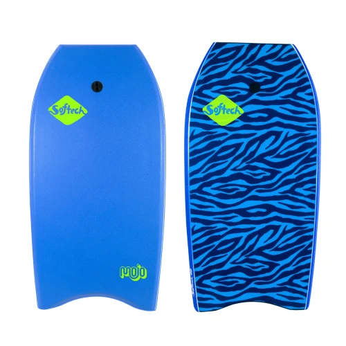 45" Softech Mojo Navy Zebra Bodyboard