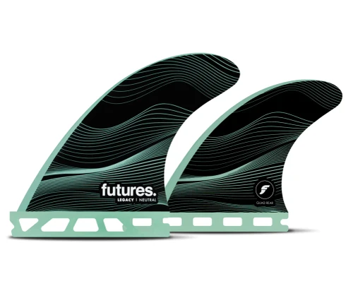 Futures F4 HC Quad - Green Small Fins