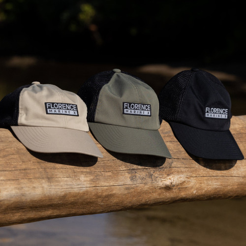 FLORENCE MARINE X UNSTRUCTURED TRUCKER HAT