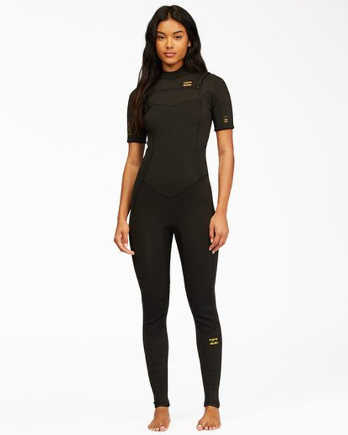 BILLABONG WOMEN'S 202 SYNERGY CZ SS FULL WETSUIT - Catalyst