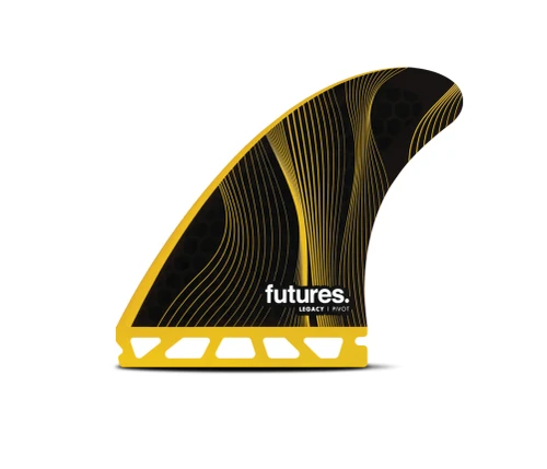 Futures Large P8 Hc Thruster - Yellow Fins