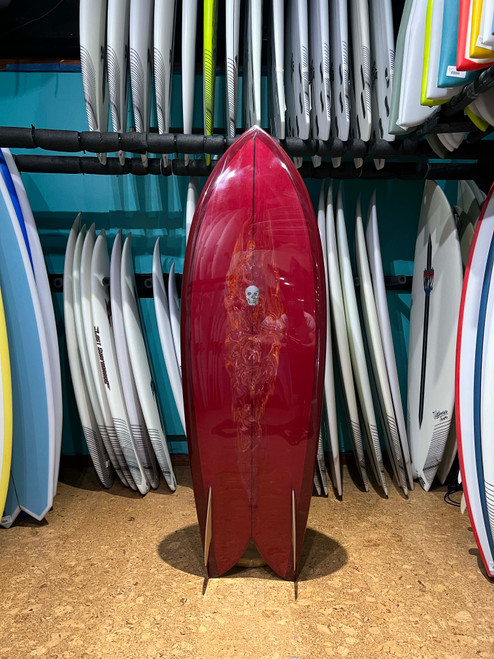 5'6 CHRISTENSON FISH SURFBOARD