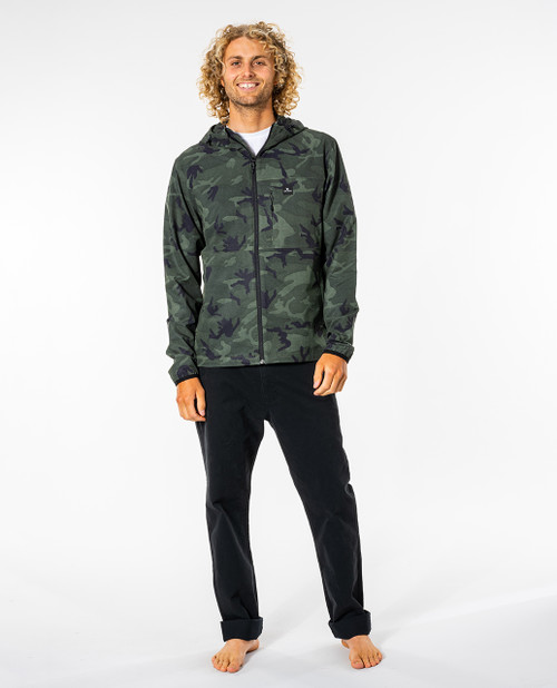 RIPCURL ELITE ANTI-SERIES ZIP THROUGH JACKET