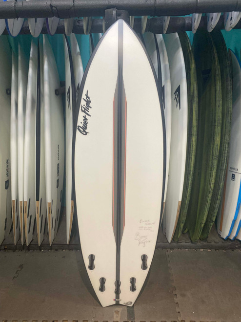 5'6 QUIET FLIGHT BLACK MARLIN SURFBOARD (61996)