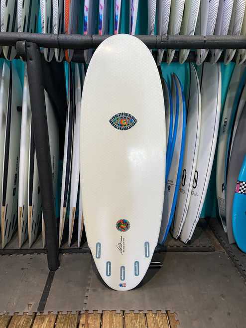 5'10 LOST LIBTECH FREAK FLAG BEAN BAG SURFBOARD- Catalyst