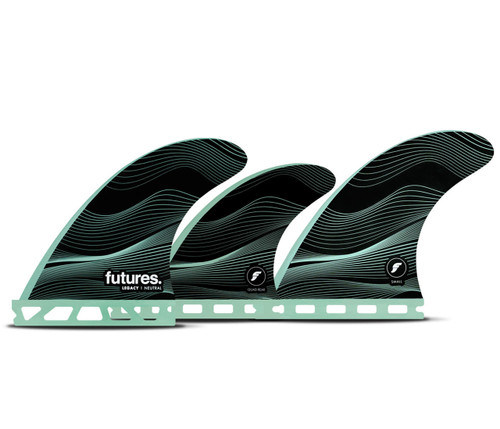 FUTURES F4 HC QUAD - GREEN FINS- Catalyst