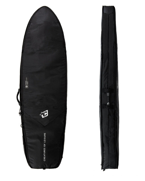CREATURES 7'1 FISH DOUBLE DT2.0 BOARDBAG (CF22171BKSI) CREATURES 7'1 FISH DOUBLE DT2.0 BOARDBAG (CF22171BKSI)