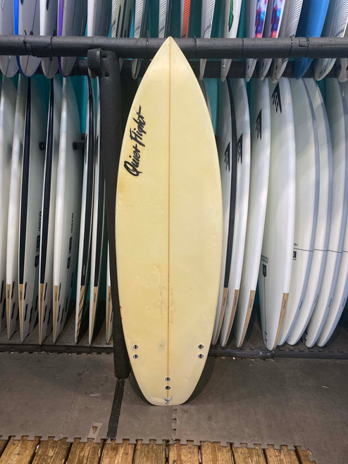 5'10 SUMMER SQUASH USED SURFBOARD (51917)